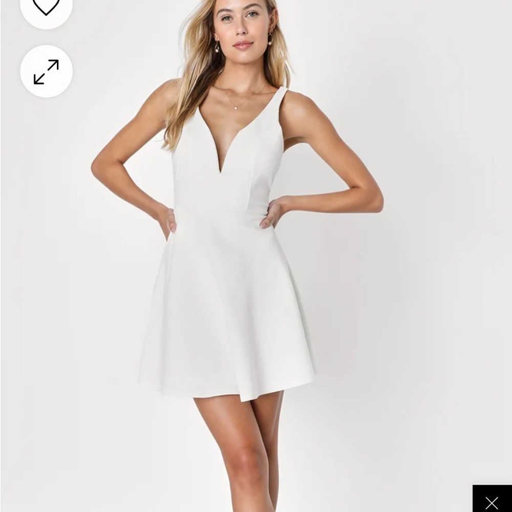 Lulu white dress